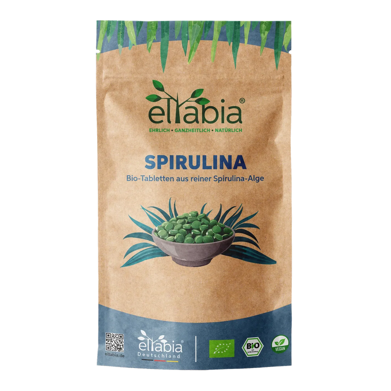 Organic Spirulina Tablets – 400 mg (500 capsules)