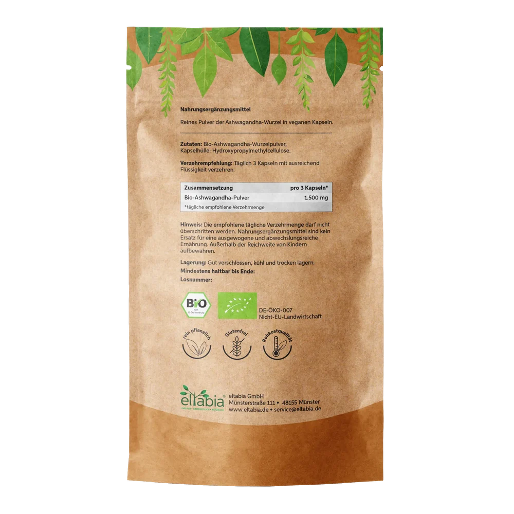 Organic Ashwagandha Capsules