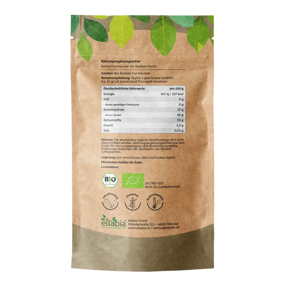 Organic Baobab Powder
