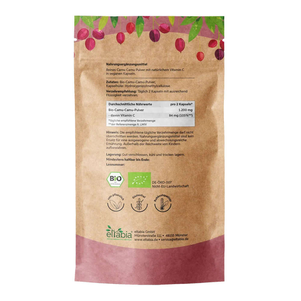 Organic Camu Camu Powder - Sun Dried