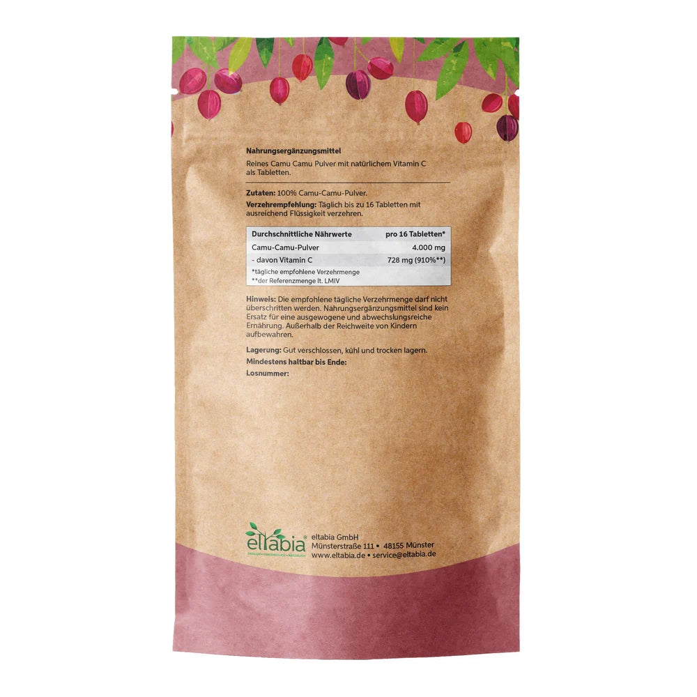 Camu Camu Tablets (1000 tablets)