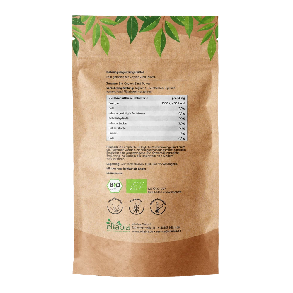 Organic Ceylon Cinnamon Powder