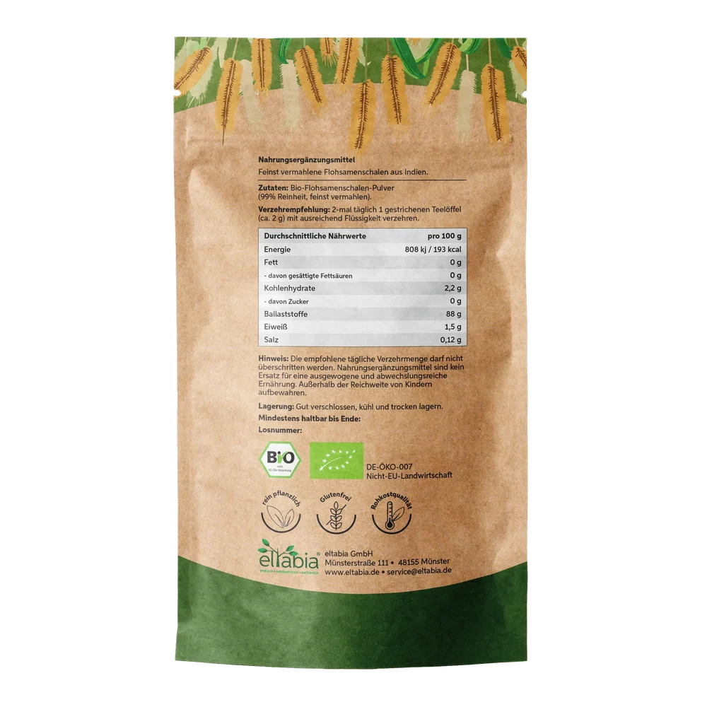 Organic Psyllium Husk Powder