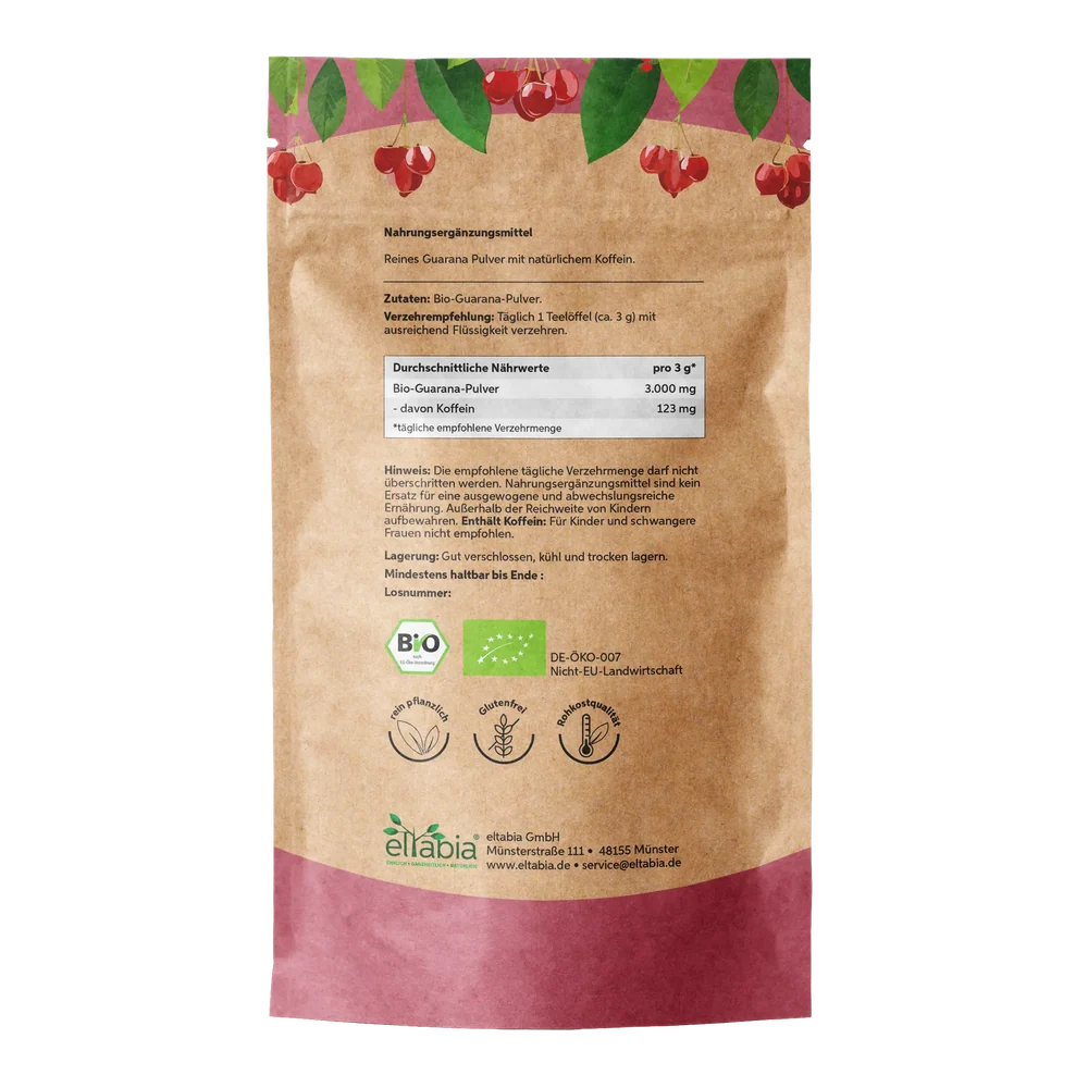 Organic Guarana Powder