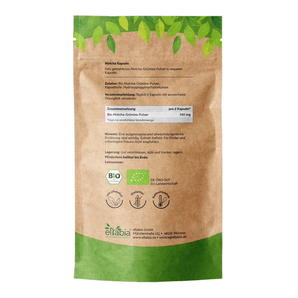 Organic Matcha Capsules (200 capsules)